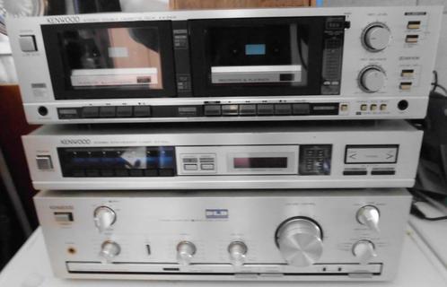 Kenwood Amplifer KA-770-Kenwood dubbel compact cassettedeck, Audio, Tv en Foto, Stereoketens, Gebruikt, Cassettedeck, Tuner of Radio