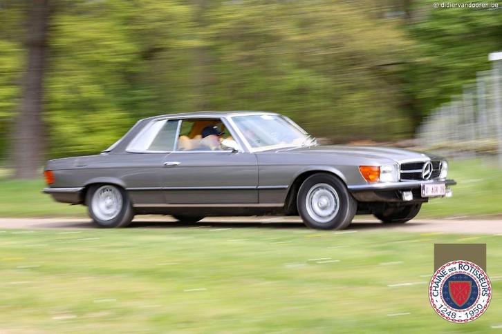 Prachtige Mercedes-Benz 107 350SLC uit 1973, Auto's, Oldtimers, Particulier, Bluetooth, Centrale vergrendeling, Lederen bekleding