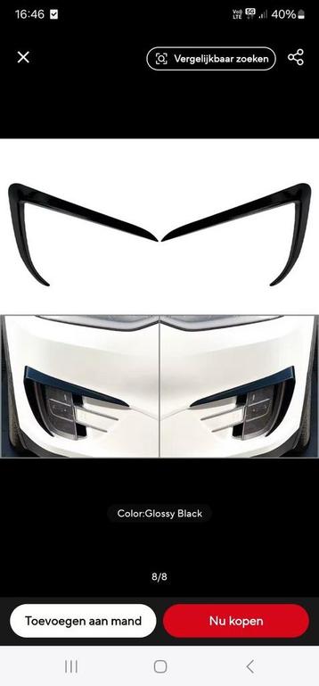 Tesla Model X tuning voorbumper aero spoiler beschikbaar voor biedingen