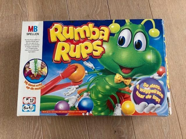 Gezelschapsspel Rumba Rups, Hobby en Vrije tijd, Gezelschapsspellen | Bordspellen, Gebruikt, Drie of vier spelers, Ophalen of Verzenden