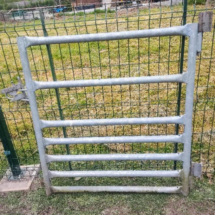 Tuinhekkens, Tuin en Terras, Tuinhekken en Hekwerk, Gebruikt, Tuinhek, Aluminium, Ophalen