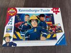 Puzzel brandweer sam, Ophalen, 10 tot 50 stukjes, Zo goed als nieuw, 4 tot 6 jaar