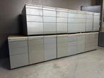 30 x Ladeblok met 3 lades 75 euro per stuk, Ophalen, Minder dan 50 cm, Gebruikt, 3 of 4 laden