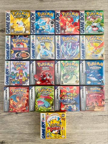 pokemon games ( replicas ) 