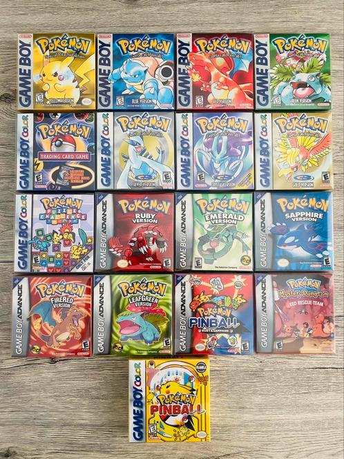 pokemon games ( replicas ), Hobby & Loisirs créatifs, Jeux de cartes à collectionner | Pokémon, Enlèvement ou Envoi