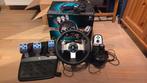 logitech g27 stuur, pedalen en shifter., Computers en Software, Ophalen, Gebruikt, Logitech