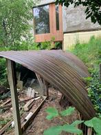 Witloofplaten / gebogen golfplaten, Ophalen, Gebruikt, 15 m² of meer, Golfplaat
