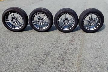 4 très belles roues en alliage 17" hiver VW, entraxe 5x112 beschikbaar voor biedingen