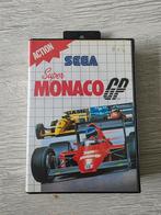 GP van Super Monaco - Sega Master-systeem, Games en Spelcomputers, Games | Sega, Gebruikt, Racen en Vliegen, 2 spelers, Ophalen of Verzenden