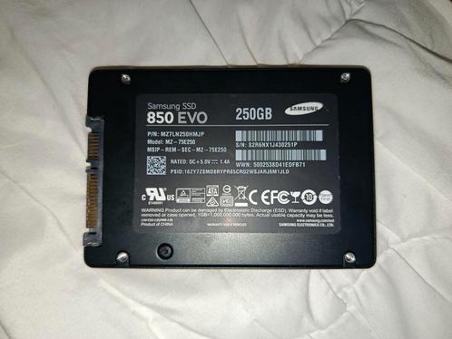 Samsung 850 Evo SSD, Computers en Software, Harde schijven, Zo goed als nieuw, SSD, Verzenden