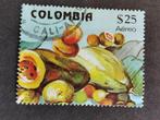 Colombie 1981 - fruits exotiques, Affranchi, Amérique du Sud, Enlèvement ou Envoi