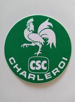 Autocollant vintage - CSC Charleroi - Bel état, Collections, Comme neuf, Enlèvement ou Envoi, Société ou Association