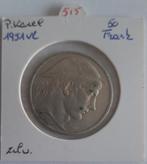 50 francs 1951 Vl argent, Timbres & Monnaies, Monnaies | Belgique, Envoi