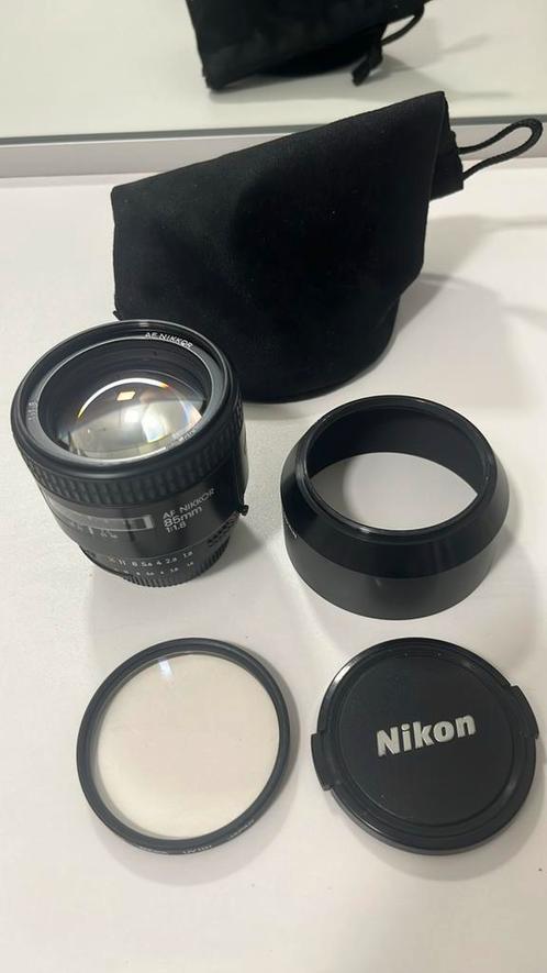 Nikom AF Nikkor 85mm 1:1.8, Audio, Tv en Foto, Foto | Lenzen en Objectieven, Gebruikt, Telelens, Ophalen
