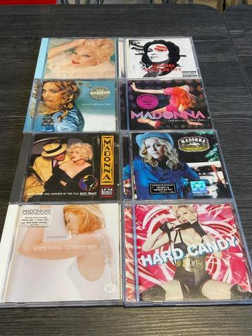 Set van 8 cd’s van Madonna beschikbaar voor biedingen