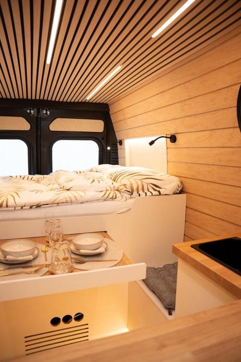 *** Peugeot Boxer Mobilhome NIEUWE OMBOUW ***, Caravans en Kamperen, Mobilhomes, Bedrijf, tot en met 2, Buscamper of Camperbus