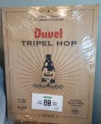 Houten Reclamebord + Aftel Kalender - Duvel Tripel Hop -, Verzamelen, Ophalen of Verzenden, Zo goed als nieuw, Reclamebord, Plaat of Schild
