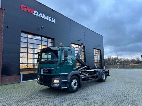 MAN TGM 18.320 Hooksystem Euro 6 (bj 2018), Auto's, Vrachtwagens, ABS, Achteruitrijcamera, Airconditioning, Centrale vergrendeling