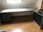 Kantoormeubel: bureau + kasten, Huis en Inrichting, Overige Huis en Inrichting, Ophalen, Zo goed als nieuw