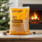 HOUTPELLETS INCLUSIEF LEVERING - KEUZE UIT DIVERSE SOORTEN, Jardin & Terrasse, Bois de chauffage, Envoi, Autres essences de bois