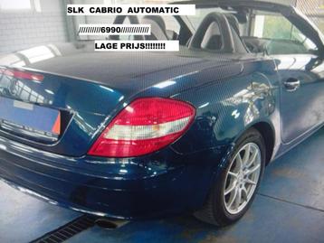 MERCEDES SLK CABRIO  AUTOMATIC  COMPRESOR beschikbaar voor biedingen