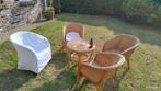 Mooie rieten tuinstoelen, Tuin en Terras, Ophalen