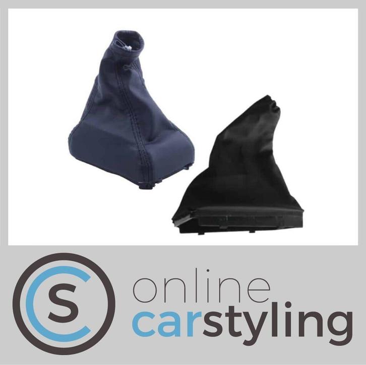 Schakelpookhoes + Handremhoes Opel Corsa C Zwart Leder, Auto-onderdelen, Interieur en Bekleding, Opel, Gebruikt, Ophalen of Verzenden