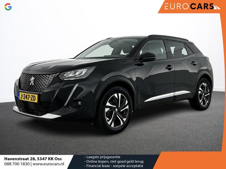 Peugeot 2008 1.2 PureTech 130pk Automaat Allure | Navigatie, Auto's, Peugeot, Bedrijf, Te koop, ABS, Achteruitrijcamera, Airbags