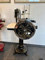 Prachtige oude snijmachine berkel gerestaureerd zwart goud, Antiek en Kunst, Antiek | Keukengerei, Ophalen