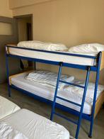 Stapelbed ijzer en hout, Kinderen en Baby's, Kinderkamer | Stapelbedden en Hoogslapers, Ophalen of Verzenden, Gebruikt, Stapelbed