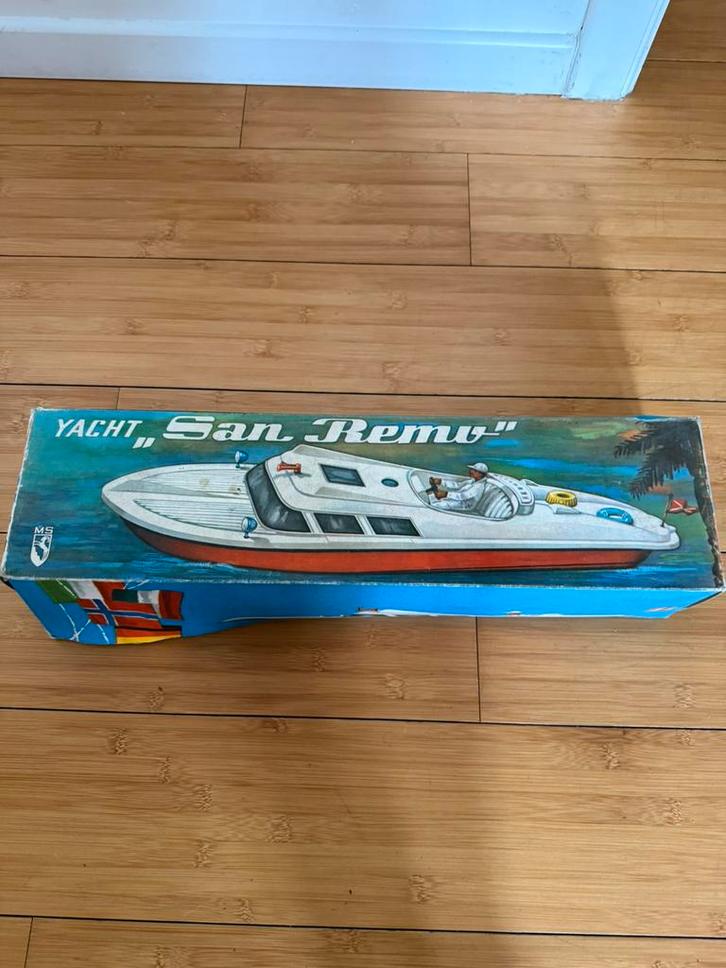 Bateau jouet ancien, Hobby en Vrije tijd, Modelbouw | Boten en Schepen, Zo goed als nieuw, Ophalen of Verzenden