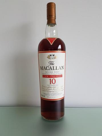 The MACALLAN CASK STREGTH 10 YEARS OLD