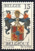 Belgie 1992 - Yvert/OBP 2483 - Thurn en Tassis - Wapens (ST), Timbres & Monnaies, Timbres | Europe | Belgique, Europe, Affranchi