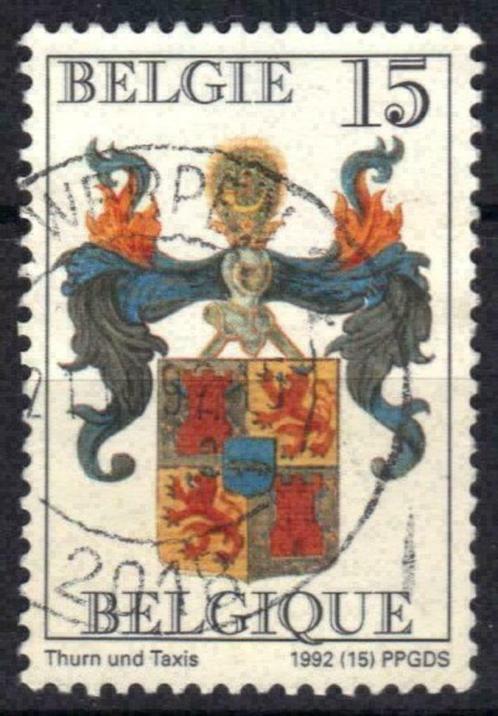 Belgie 1992 - Yvert/OBP 2483 - Thurn en Tassis - Wapens (ST), Postzegels en Munten, Postzegels | Europa | België, Gestempeld, Europa