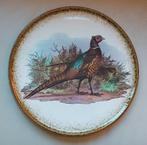 groot sierbord - jachttafereel - afbeelding van een fazant, Antiek en Kunst, Ophalen