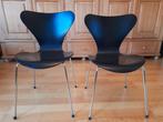 Stoel Fritz Hansen vlinderstoel, Maison & Meubles, Chaises, Deux, Enlèvement, Utilisé, Métal