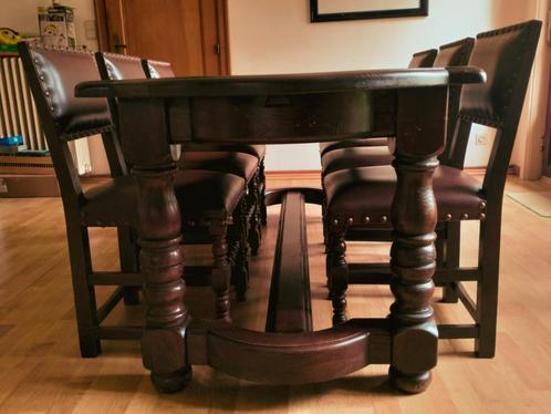 Kloostertafel (eik) L230/B85/H78 cm verlengbaar, Antiek en Kunst, Antiek | Meubels | Tafels, Ophalen