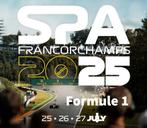 Verkoop ticket Formule 1 België 2025., Tickets en Kaartjes, Eén persoon, Juli