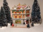 Kerst huis in porselein met verlichting.(Politiekantoor), Enlèvement ou Envoi, Comme neuf