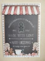 Zelfgemaakte kerstkaart met omslag, Hobby en Vrije tijd, Kaarten | Zelfgemaakt, Ophalen of Verzenden, Nieuw, Kerst