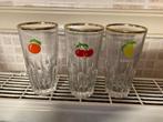 3 Looza glazen, Enlèvement ou Envoi, Comme neuf, Verre à soda