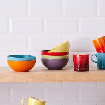 Lot de 6 bols Le Creuset Arc-en-ciel – Neufs, jamais ouverts beschikbaar voor biedingen