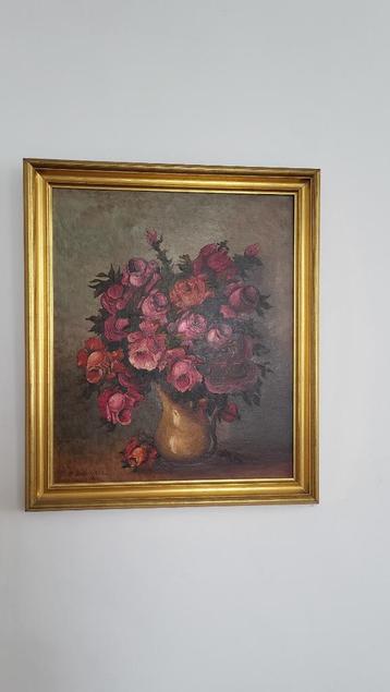 Schilderij met rozen – klassiek & karaktervol ️ beschikbaar voor biedingen