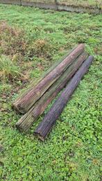 Weidepalen oude telefoonpalen, Tuin en Terras, Palen, Balken en Planken, Ophalen