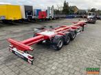 D-TEC Flexitrailer FT-43-03V 3-Assen SAF - Schijfremmen - Li, Auto's, Te koop, ABS, Aanhangers en Opleggers