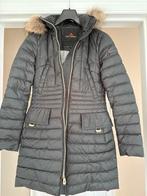 Lange winterregenjas met donsvulling PEUTEREY, Ophalen, Zo goed als nieuw, Maat 36 (S), Grijs