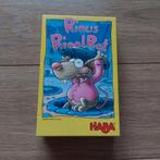 Haba - Rinus rioolrat  gezelschapspel, Ophalen of Verzenden, Zo goed als nieuw, HABA