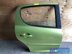 PEUGEOT 207 Groen KAR Rechts rechter achter deur portier, Ophalen of Verzenden, Gebruikt, Peugeot, Deur