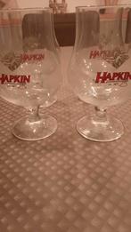 4 Hapkin bierglazen. 33cl., Collections, Enlèvement