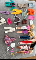 5 Barbie poppen en extra setjes kleding, Gebruikt, Ophalen of Verzenden, Barbie